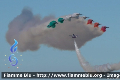 Aermacchi MB339PAN
Aeronautica Militare Italiana
313° Gruppo Addestramento Acrobatico
Stagione esibizioni 2022
Air Show Comacchio FE
Parole chiave: Aermacchi MB339PAN