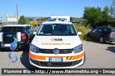 Volkswagen Sharan II serie
118 Ferrara Soccorso
Azienda Ospedaliera Universitaria di Ferrara
Automedica "FE3172"
Allestimento Vision
Parole chiave: Volkswagen Sharan_IIserie Automedica