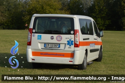 Fiat Scudo IV serie
Associazione Pubblica Assistenza Ferrarese - ODV
Allestimento Cevi Carrozzeria Europea
Sede di Migliarino (FE)
APAF 6
Parole chiave: Fiat Scudo_IVserie