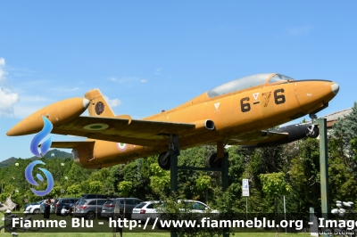 Aermacchi MB-326
Aeronautica Militare Italiana
Museo dell'aria Castello di San Pelagio
6-76
MM54243

Parole chiave: Aermacchi MB-326 MM54243