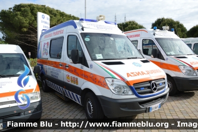 Mercedes-Benz Sprinter III serie
Pubblica Assistenza Rosignano (LI)
Allestita MAF
Parole chiave: Mercedes-Benz Sprinter_IIIserie Ambulanza