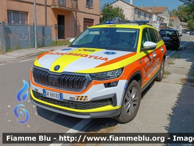 Skoda Kodiaq restyle
118 Ferrara Soccorso
Azienda Ospedaliera Universitaria di Ferrara
Automedica "FE V79"
Allestimento Orion
Parole chiave: Skoda Kodiaq_restyle Automedica