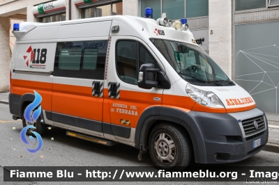 Fiat Ducato X250
118 Ferrara Soccorso
Azienda Ospedaliera Universitaria di Ferrara
Ambulanza "FE3186"
Allestita Vision
Parole chiave: Fiat Ducato_X250 Ambulanza Viva_2019