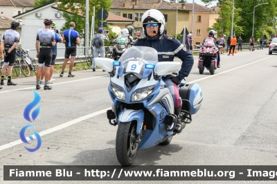 Yamaha FJR 1300 II serie
Polizia di Stato
Polizia Stradale
Allestimento Elevox
POLIZIA G3110
in scorta al Giro d'Italia 2021
Moto "9"
Parole chiave: Yamaha FJR_1300_IIserie POLIZIAG3110 Giro_Italia_2021