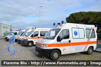 Fiat Ducato II serie
Pubblica Assistenza Rosignano (LI)
Allestita MAF
Parole chiave: Fiat Ducato_IIserie Ambulanza