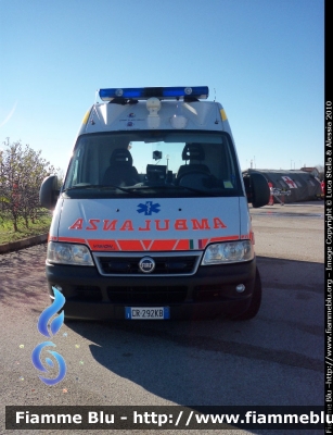 Fiat Ducato III Serie
Voghiera Soccorso
Allestimento Vision
Parole chiave: Fiat Ducato_IIISerie Ambulanza 118_Ferrara