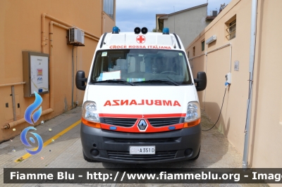 Renault Master III serie
Croce Rossa Italiana
Comitato Locale di Rosignano
Allestita MAF
CRI A 351 D
Parole chiave: Renault Master_IIIserie Ambulanza CRIA351C