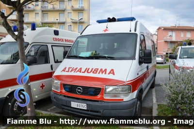 Opel Movano I serie
Croce Rossa Italiana
Comitato Locale di Rosignano
Allestita Alea
CRI A 616 C
Parole chiave: Opel Movano_Iserie Ambulanza CRIA616A