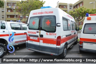 Opel Movano I serie
Croce Rossa Italiana
Comitato Locale di Rosignano
Allestita Alea
CRI A 616 C
Parole chiave: Opel Movano_Iserie Ambulanza CRIA616A