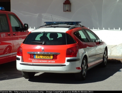 Peugeot 407 SW
Grand-Duché de Luxembourg - Großherzogtum Luxemburg -  Grousherzogdem Lëtzebuerg - Lussemburgo
Service Incendie Lintgen
Parole chiave: Peugeot 407_SW Raduno_Nazionale_VVF_2010