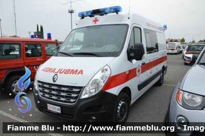 Renault Master IV serie
Corce Rossa Italiana 
Comitato Locale di Agazzano
Allestimento Vision
CRI 094 AF
Parole chiave: Renault Master_IVserie CRI094AF Ambulanza Reas2013