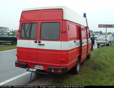 Iveco Daily I Serie
Vigili del Fuoco
Comando Provinciale di Ferrara
fino al 2009 in uso come carro aria, oggi in forza al distaccamento volontario di Copparo
VF 15849
Parole chiave: Iveco Daily_ISerie VF15849