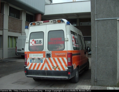 Fiat Ducato III Serie
118 Romagna Soccorso
Azienda USL Rimini
"BRAVO 21"
Ambulanza Allestita Bollanti

*Si ringrazia il personale per la disponibilità e la collaborazione*
Parole chiave: Fiat Ducato_IIISerie Ambulanza 118_Rimini