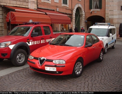 Alfa Romeo 156 I serie
Vigili del Fuoco 
Comando Provinciale di Ferrara
VF 21185
Santa Barbara 2010 Ferrara
Parole chiave: Alfa Romeo 156_Iserie VF21185