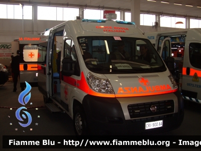 Fiat Ducato X250
 Croce Rossa Italiana
 Comitato Provinciale di Livorno
 Allestita Maf
 CRI 900 AA
In esposizione al Reas 2009
Parole chiave: Fiat Ducato_X250 Ambulanza CRI900AA reas_2009