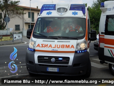 Fiat Ducato X250
Pubblica Assistenza Città di Portomaggiore (FE)
Allestimento Aricar
PM-5
Mezzo in convenzione con 118 Ferrara Soccorso
Parole chiave: Fiat Ducato_X250 Ambulanza