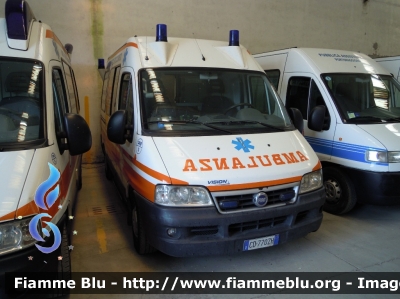 Fiat Ducato III serie
Pubblica Assistenza Città di Portomaggiore 
Allestimento Vision
 PM-3
 Mezzo in convenzione con 
118 Ferrara Soccorso
Parole chiave: fiat ducato_IIIserie