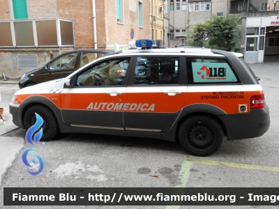 Fiat Stilo Multiwagon I serie
118 Ferrara Soccorso
 Azienda Ospedaliera Universitaria di Ferrara
 Automedica "FE3166"
 "VICTOR-COPPARO"
 Allestimento Aricar
Parole chiave: Fiat Stilo_Multiwagon_Iserie Automedica