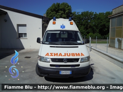 Volkswagen Transporter T4
Nico Soccorso Migliarino (FE)
Nico 9 
Ambulanza per servizi ordinari
Parole chiave: Volkswagen Transporter_T4 Ambulanza