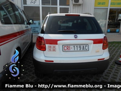 Fiat Sedici
Croce Rossa Italiana
 Comitato Locale di Domodossola (VB)
 CRI 119 AC
Parole chiave: Fiat Sedici CRI119AC Reas_2012