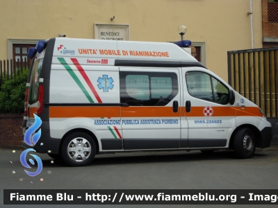 Renault Trafic III serie
Pubblica Assistenza Piombino (LI)
Allestita MAF
Parole chiave: Renault Trafic_IIIserie Ambulanza