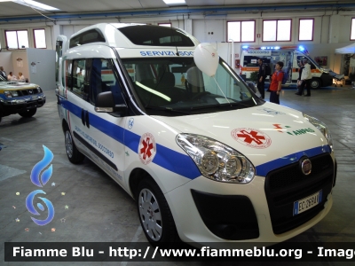 Fiat Doblò III serie
Pubblica Assistenza Gruppo Volontari del Soccorso Roccafranca Ludriano (BS)
Servizi Sociali
Parole chiave: Fiat Doblò_IIIserie Reas_2011