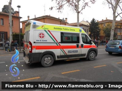 Fiat Ducato X250
 Assistenza Pubblica Estense
 Ambulanza allestita Vision
 APE 16
Parole chiave: Fiat Ducato_X250 Ambulanza