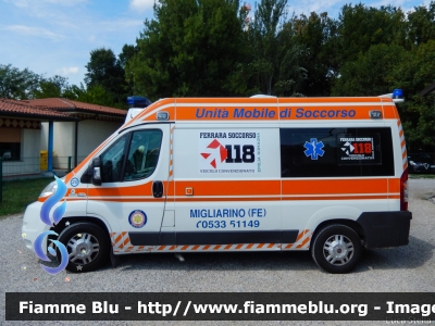 Fiat Ducato X250
Nico Soccorso - Migliarino 
Postazione di Migliarino
Veicolo Nico 20
Convenzionato con il 118 Ferrara Soccorso
Parole chiave: Fiat Ducato_X250 Ambulanza