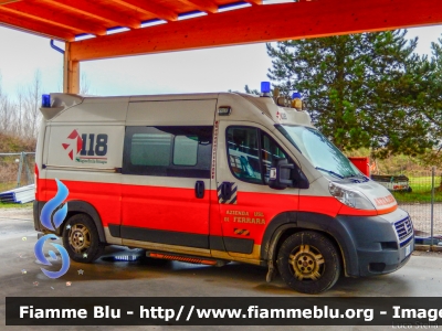 Fiat Ducato X250
118 Ferrara Soccorso
Azienda Ospedaliera Universitaria di Ferrara
Ambulanza "FE3186" 
Allestita Vision
Parole chiave: Fiat Ducato_X250 Ambulanza