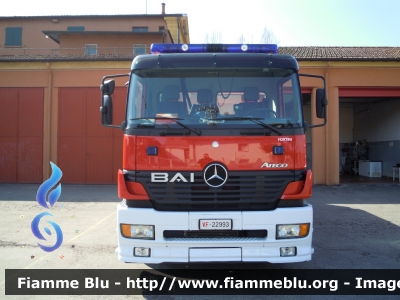 Mercedes-Benz Atego 1828 I serie
Vigili del Fuoco
 Comando Provinciale di Bologna
 Distaccamento Volontario di Medicina
 AutoBottePompa allestimento Bai
 Ricondizionata Carrozzaria Fortini
 VF 22993
 Si ringrazia tutto il personale per la disponibilità
Parole chiave: Mercedes-Benz Atego_1828_Iserie VF22993