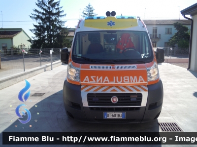 Fiat Ducato X250
Nico Soccorso Migliarino (FE)
 Postazione 118 Bosco Mesola 
in convenzione con Ferrara Soccorso
 Ambulanza Nico 21
 Allestimento MAF
Parole chiave: Fiat Ducato_X250 Ambulanza