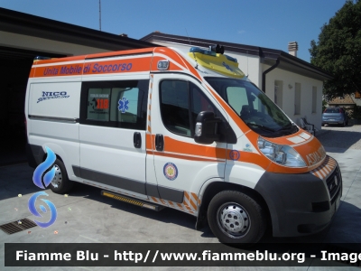 Fiat Ducato X250
Nico Soccorso Migliarino (FE)
 Postazione 118 Bosco Mesola 
in convenzione con Ferrara Soccorso
 Ambulanza Nico 21
 Allestimento MAF
Parole chiave: Fiat Ducato_X250 Ambulanza