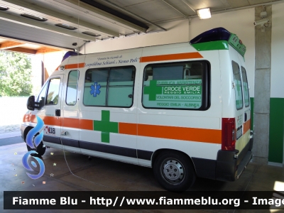 Fiat Ducato III serie 
Pubblica Assistenza Croce Verde Reggio Emilia
 "Victor 12"
 Allestita Aricar
Parole chiave: Fiat Ducato_IIIserie Ambulanza