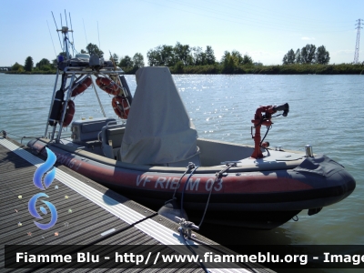 Gommene Fluviale RIB
Vigili del Fuoco
 Comando Provinciale di Rovigo
 Distaccamento Permanente di Adria
Gommone Soccorso Fluviale
Parole chiave: VFRIBM03