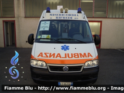 Fiat Ducato III serie
Misericordia Rifredi (FI)
Allestita Mariani Fratelli
Parole chiave: Fiat Ducato_IIIserie Ambulanza Reas_2012