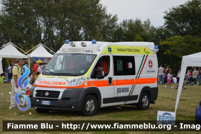 Fiat Ducato X250
Assistenza Pubblica Estense
Ambulanza allestita Vision
APE 16
Parole chiave: Fiat Ducato_X250 Ambulanza