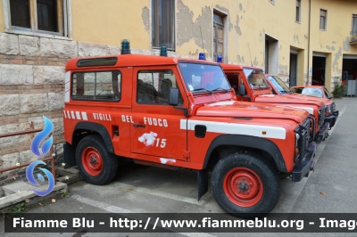 Land Rover Defender 90
Vigili Del Fuoco 
Comando Provinciale Siena
VF 19583 VF 19584
Parole chiave: Land-Rover Defende_ 90 VF19583 VF19584