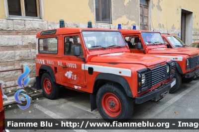 Land Rover Defender 90
Vigili Del Fuoco 
Comando Provinciale Siena
VF 19583 VF 19584
Parole chiave: Land-Rover Defende_ 90 VF19583 VF19584