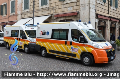 Fiat Ducato X250
Pubblica Assistenza Comacchio Soccorso
Mezzo in convenzione
118 Ferrara Soccorso
 Allestimento Alea
Parole chiave: Fiat Ducato_X250 Ambulanza