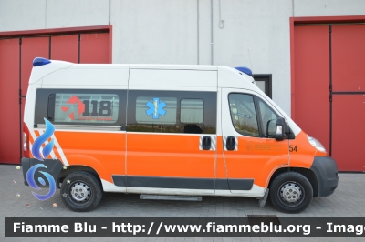 Fiat Ducato X250
118 Ferrara Soccorso
Azienda Ospedaliera Universitaria di Ferrara
Ambulanza "ECHO 54" 
Allestitimento Bollanti
Parole chiave: Fiat Ducato_X250 aMBULANZA