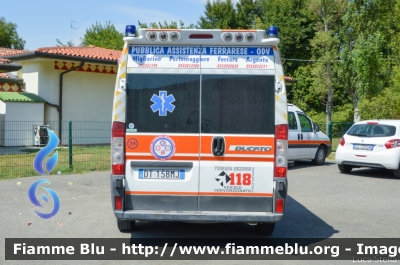 Fiat Ducato X250
Associazione Pubblica Assistenza Ferrarese - ODV
Allestimento Cevi Carrozzeria Europea
Sede di Migliarino (FE)
APAF 19
Parole chiave: Fiat Ducato_X250 AMbulanza