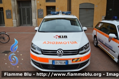 Volkswagen Sharan II serie
118 Ferrara Soccorso
Azienda Ospedaliera Universitaria di Ferrara
Automedica "FE3171"
Allestimento Vision
Parole chiave: Volkswagen Sharan_IIserie Automedica