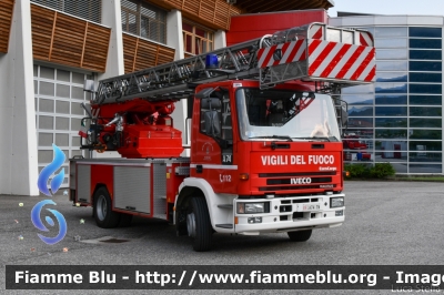 Iveco EuroCargo 120E21 I serie
Vigili del Fuoco
Unione Distrettuale di Cles (TN)
Veicolo ospitato dal Corpo di Cles
AutoScala da 24 metri allestimento Iveco-Magirus
VF A74 TN
Parole chiave: Iveco EuroCargo_120E21_Iserie VFA72TN