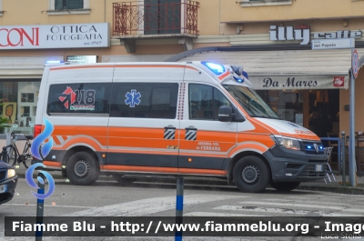 Volkswagen Crafter II Serie
118 Ferrara Soccorso
Azienda Ospedaliera Universitaria di Ferrara
Ambulanza "ECHO17"
Allestimento MAF
Parole chiave: Volkswagen Crafter_IISerie Ambulanza