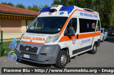 Fiat Ducato X250
Associazione Pubblica Assistenza Ferrarese - ODV
Allestimento Aricar Life1
Sede di Migliarino (FE)
APAF 7
Parole chiave: Fiat Ducato_X250 Ambulanza