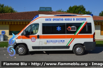 Fiat Ducato X250
Associazione Pubblica Assistenza Ferrarese - ODV
Allestimento Aricar Life1
Sede di Migliarino (FE)
APAF 7
Parole chiave: Fiat Ducato_X250 Ambulanza