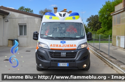 Fiat Ducato X290 restyle
Associazione Pubblica Assistenza Ferrarese - ODV
Allestimento Vision
Postazione 118 di Bosco Mesola (FE)
N29
Parole chiave: Fiat Ducato_X290_restyle Ambulanza