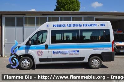 Fiat Ducato X290 restyle
Associazione Pubblica Assistenza Ferrarese - ODV
Distaccamento di Portomaggiore
Allestimento Vision
APAF 5
Parole chiave: Fiat Ducato_X290_restyle