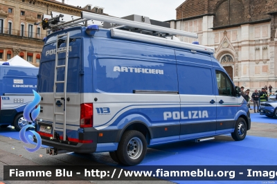 Volkswagen Crafter II serie
Polizia di Stato
Unità Artificieri
Allestimento Tekne
POLIZIA M6635
Festa della Polizia 2023
Parole chiave: Volkswagen Crafter_IIserie  POLIZIAM6635 Festa_della_Polizia_2023