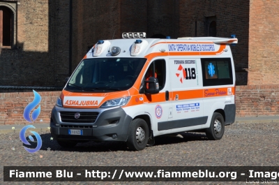 Fiat Ducato X290
Associazione Pubblica Assistenza Ferrarese - ODV
Sede di Migliarino
Allestimento Orion
APAF 23
Parole chiave: Fiat Ducato_X290 Ambulanza